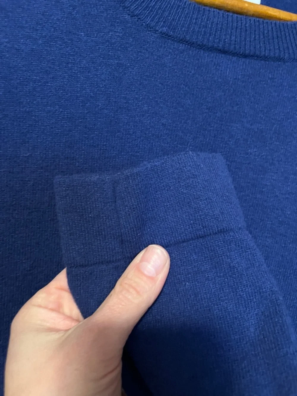 J. Crew Women's Cobalt Blue Crewneck Sweater